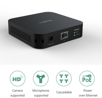 Yealink RCH40 1+4-Port PoE Rums-HUB