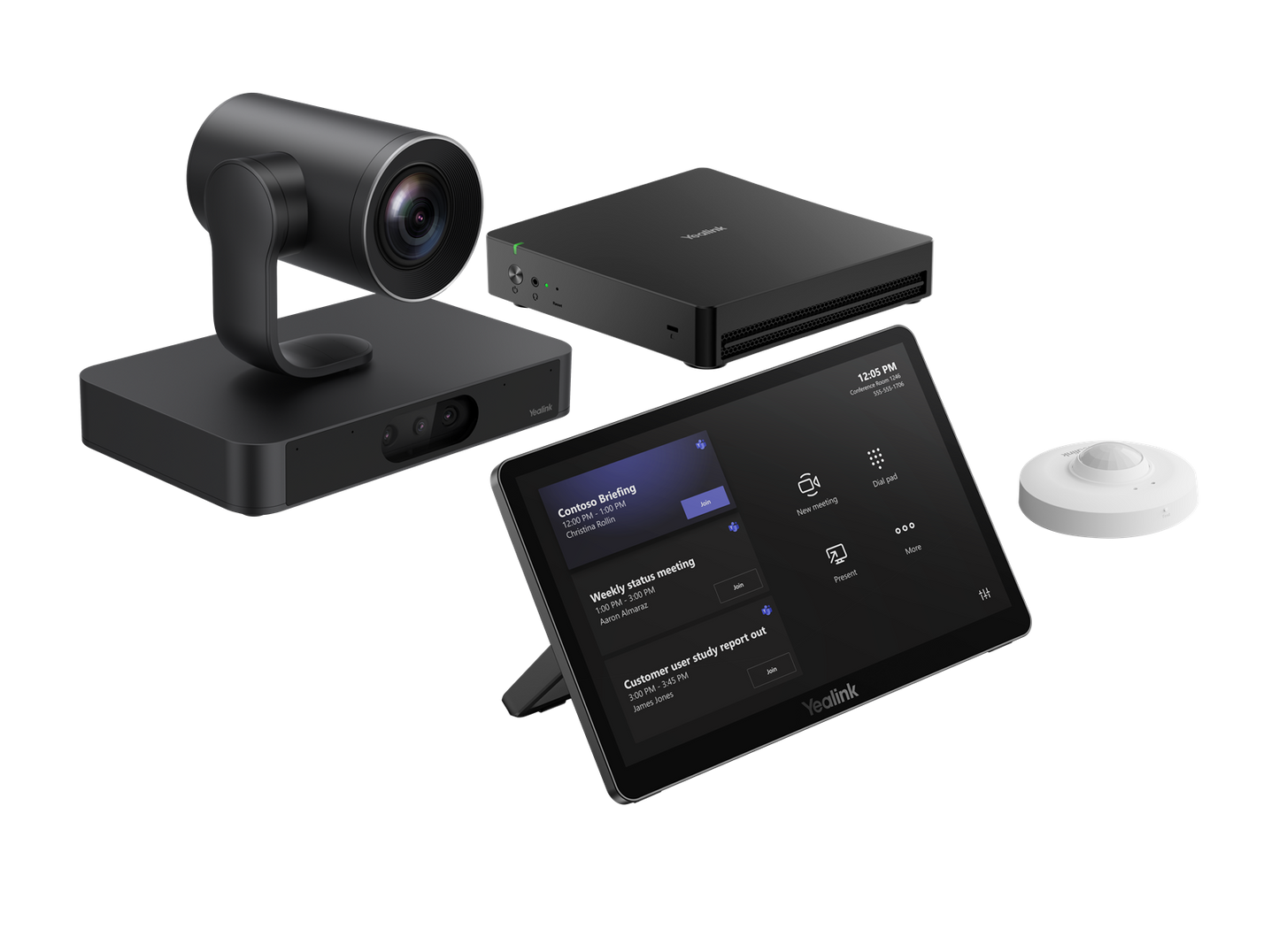 Yealink MVC S80-C5U-000 – Microsoft Teams Rooms BaseKit (utan ljud)