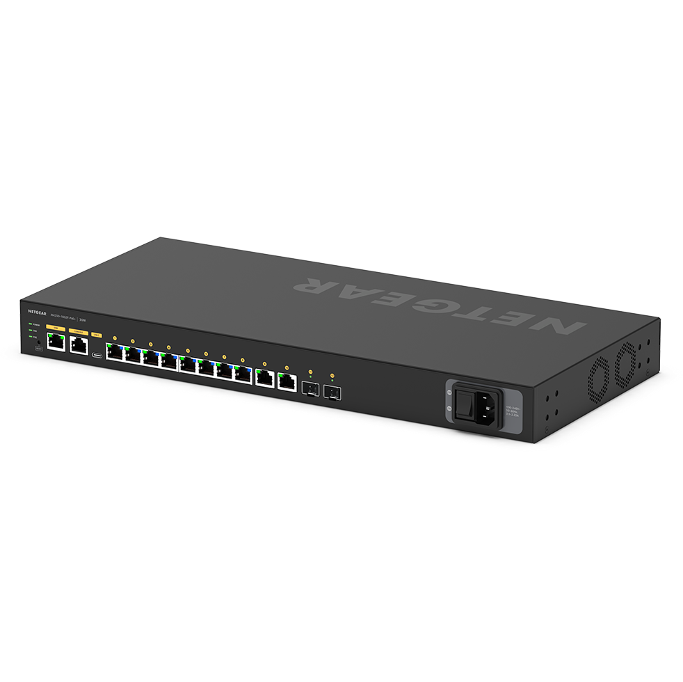 Netgear M4250-10G2F-PoE+