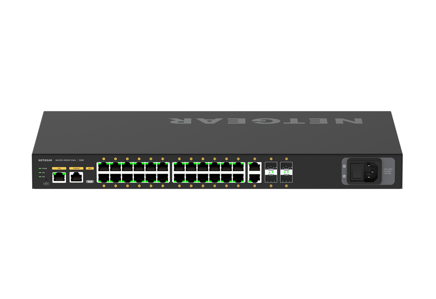 Netgear M4250-26G4F-PoE+