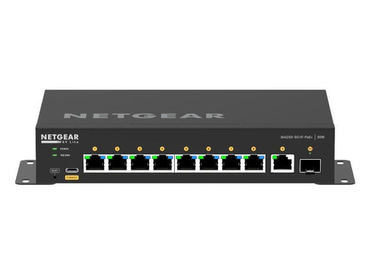 Netgear M4250-9G1F-PoE+